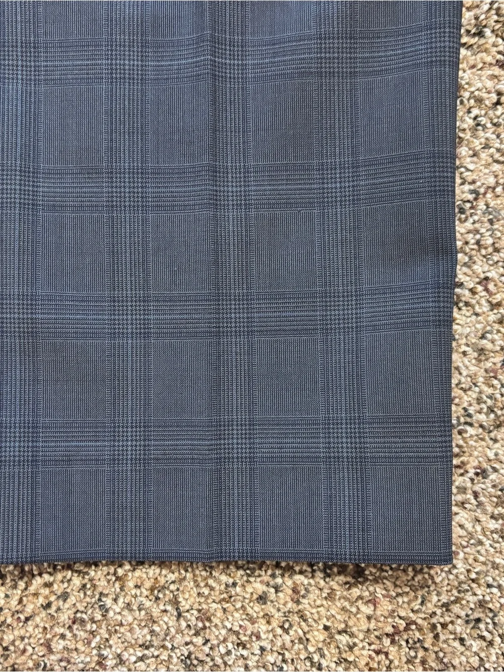 J. Crew Men's Thompson Tapered Blue/Gray Plaid Suit Pants Trouser Size 38x32